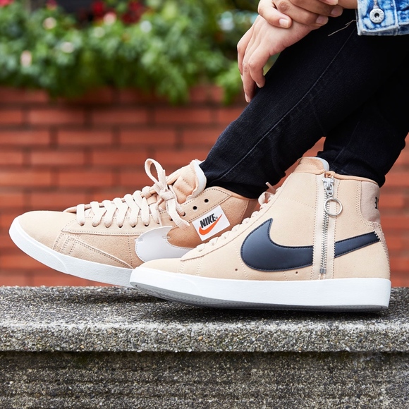 nike blazer mid rebel bio beige